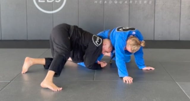 SIDE CONTROL SINGLE LEG ESCAPE