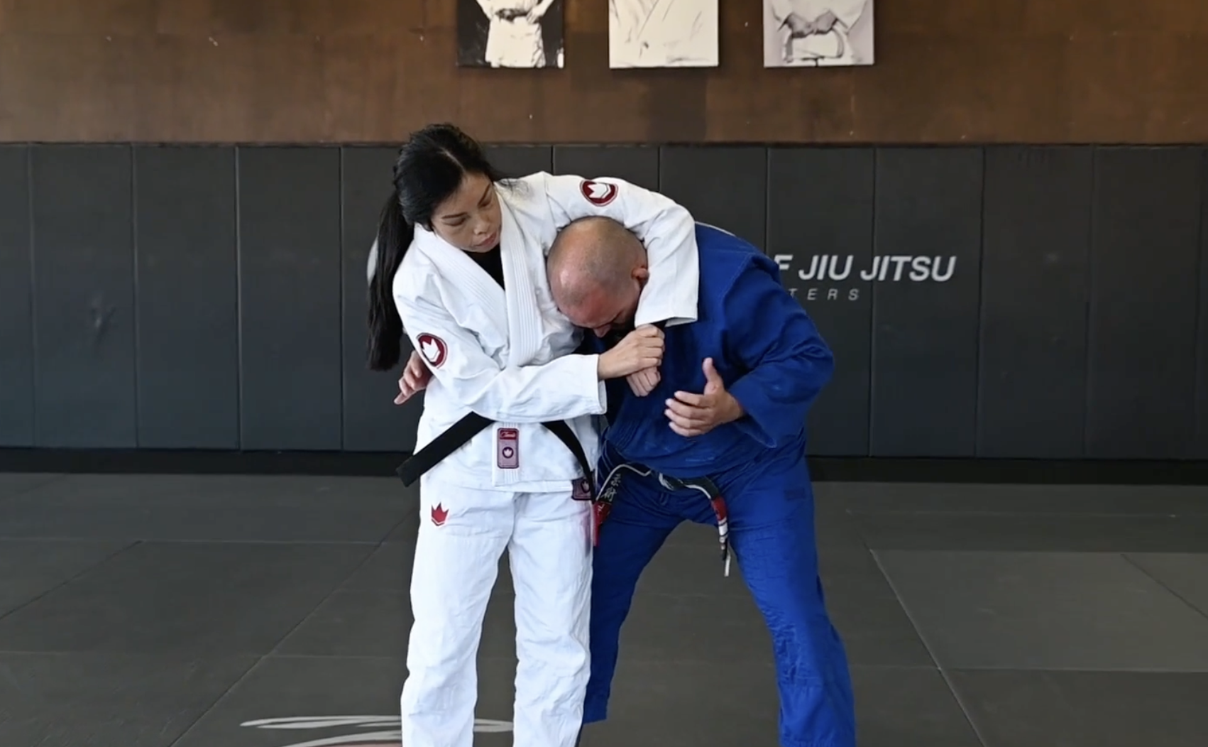 1. STANDING HEADLOCK WITH PUNCHES DEFENSE