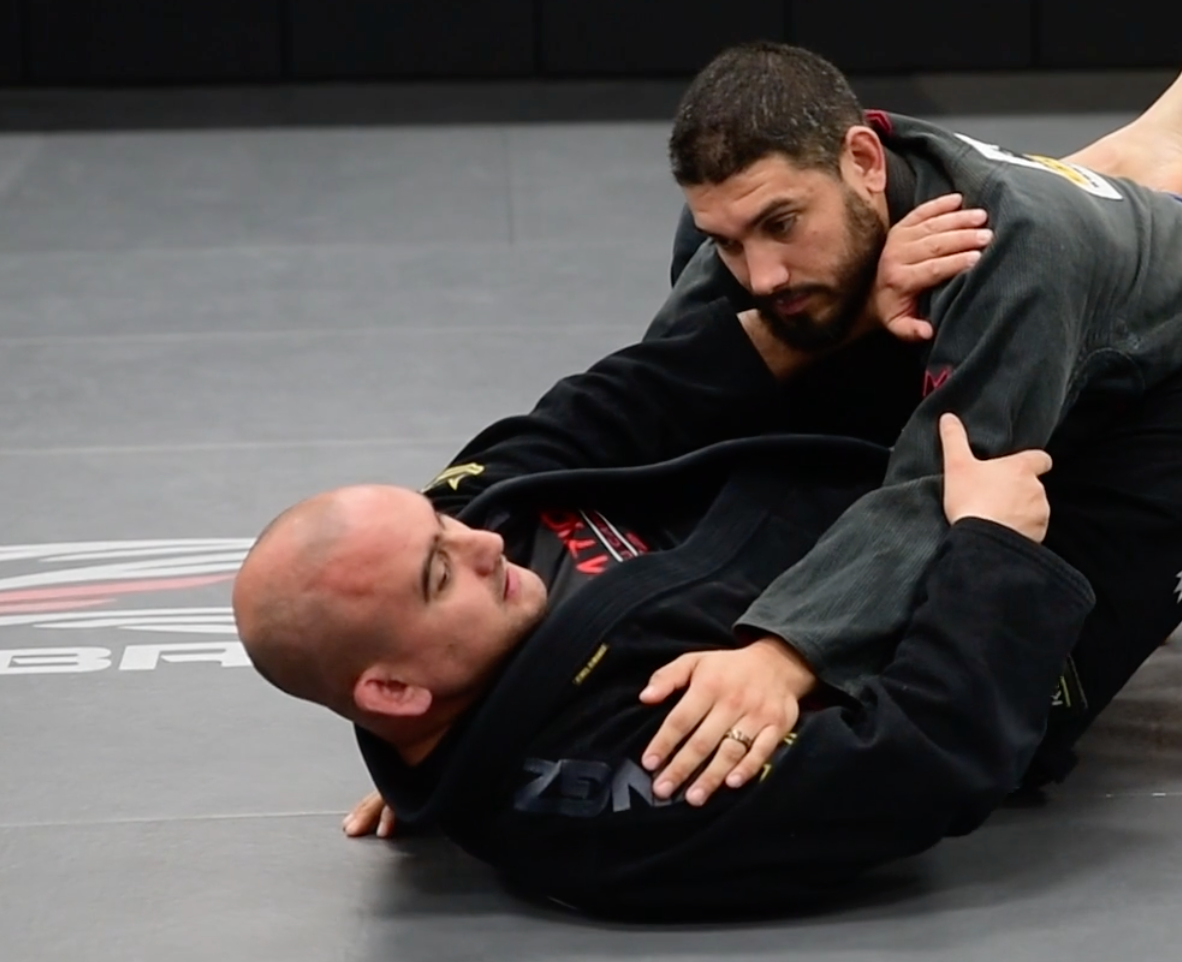 SIDE CONTROL TO GUARD TO ARM BAR