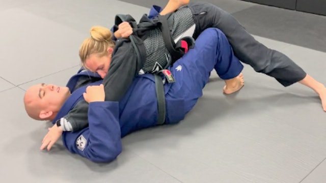 RECOVERING FULL GUARD FROM HALF GUARD
