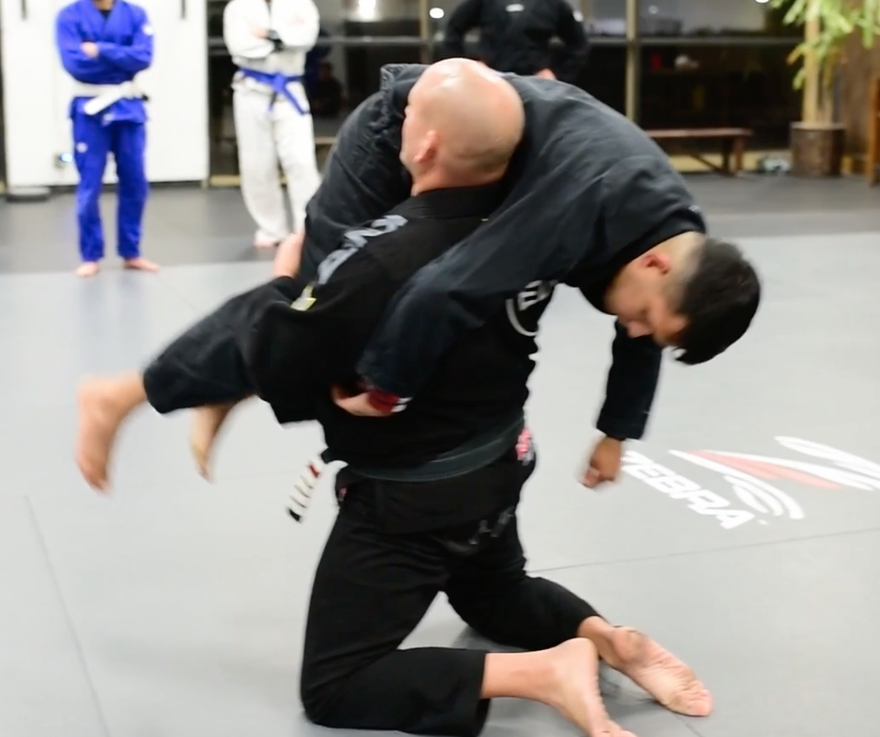 DOUBLE LEG TAKEDOWN AND DEFENSE