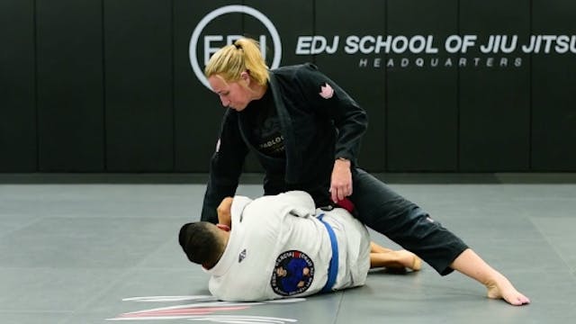 HALF GUARD PASS - BACK STEP, BACK TAK...