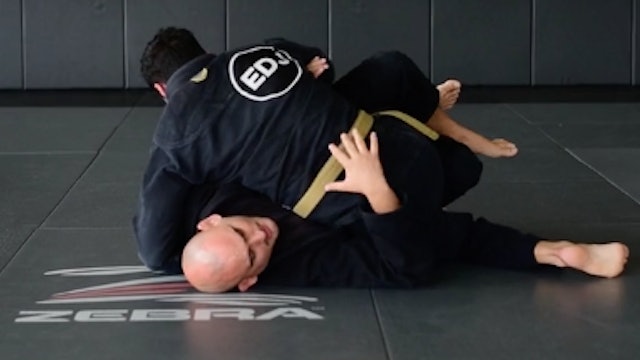 GETTING TO CLOSED GUARD FROM HALF GUARD PART 2
