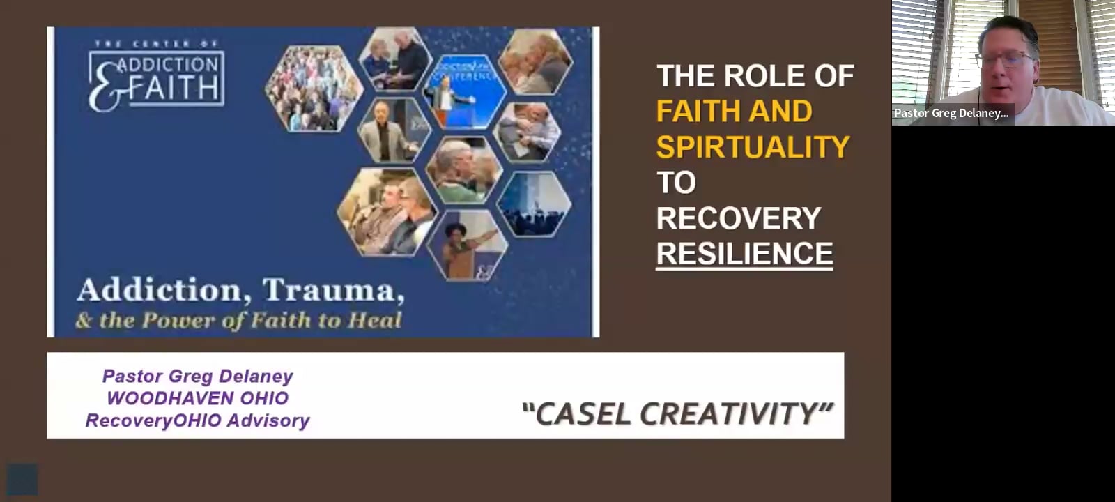 The Role of Faith & Spirituality for Recovery Resilience
