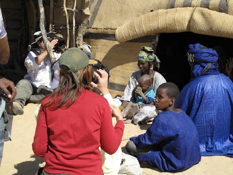 Behind the Blue Veil