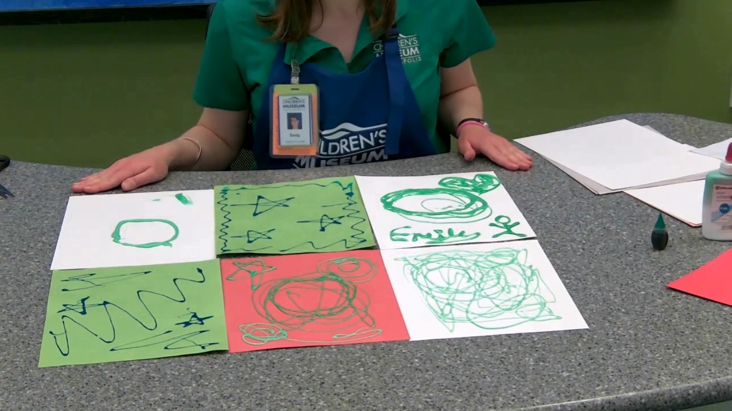 Inspiration Station: Chihuly-inspired paintings