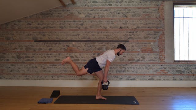 Renforcer son dos avec un kettlebell #2