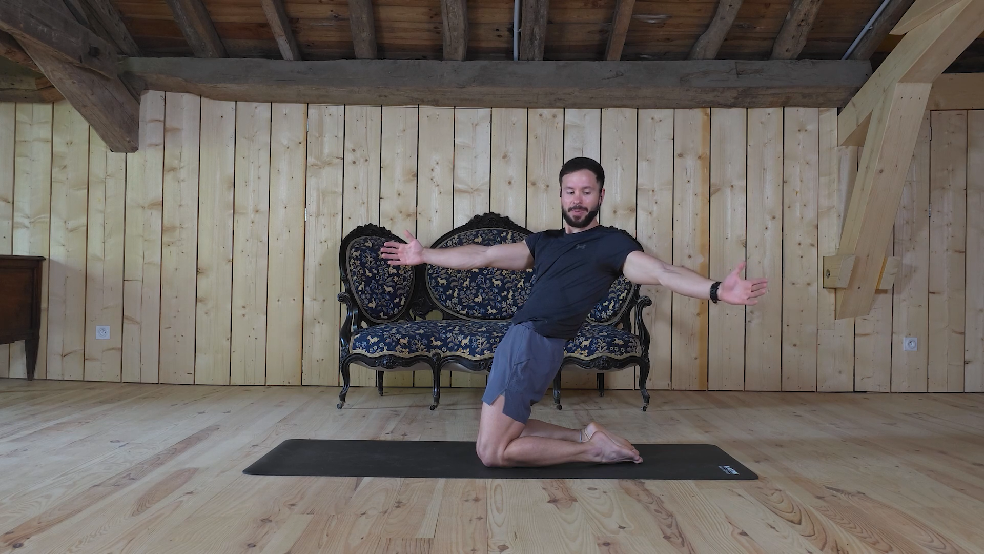 Pilates balletique chaîne antérieure