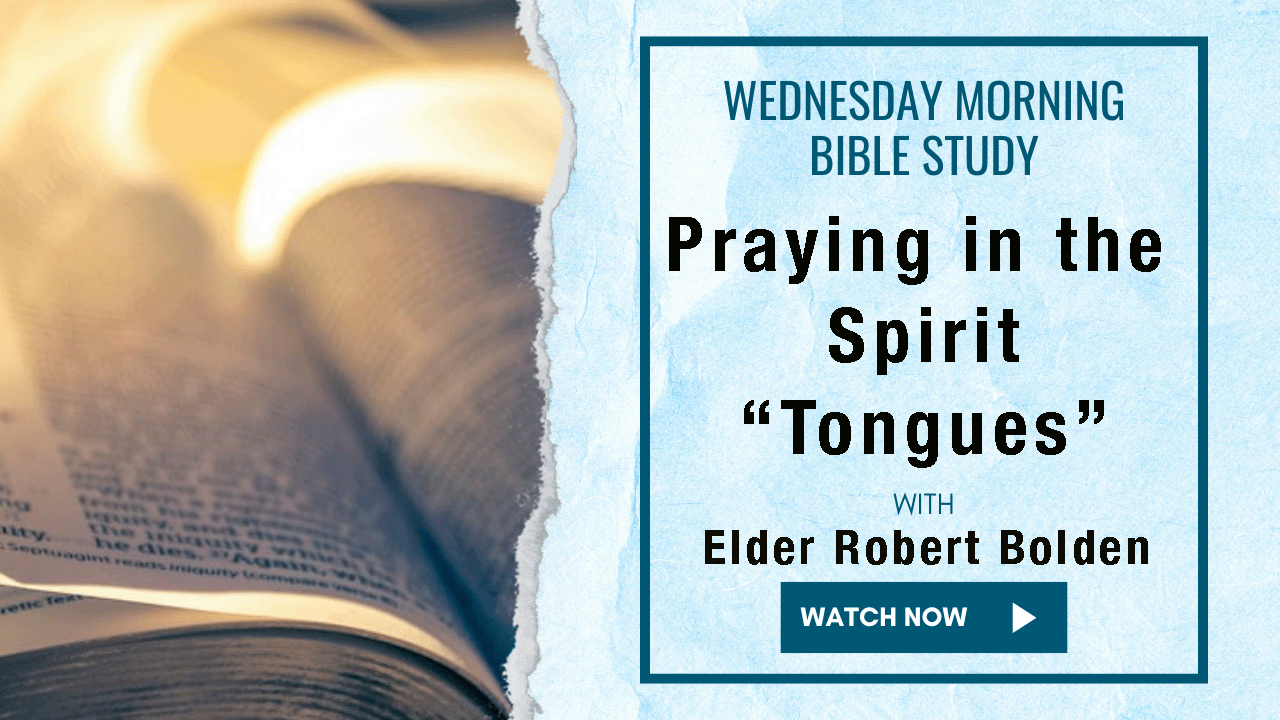 AM Bible Study - Elder Robert Bolden - 10/15/25