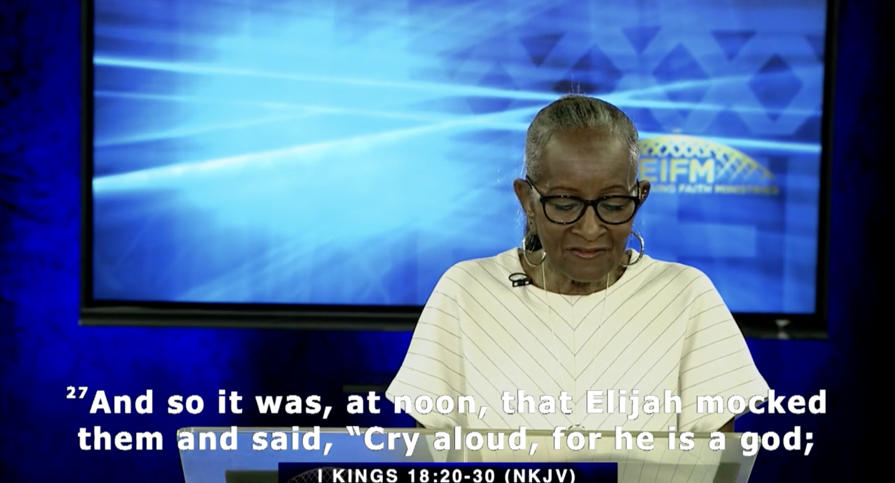 When God Shows Up - Wednesday Morning Bible Study - Min Sharon Simons 10-9-24