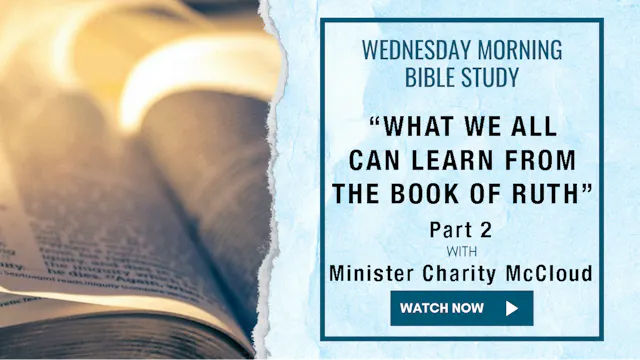 AM Bible Study - Minister Charity McC...