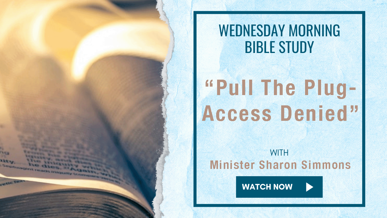 AM Bible Study - Minister Sharon Simm...