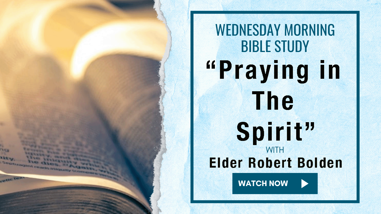 AM Bible Study - Elder Robert Bolden - 10/1/25