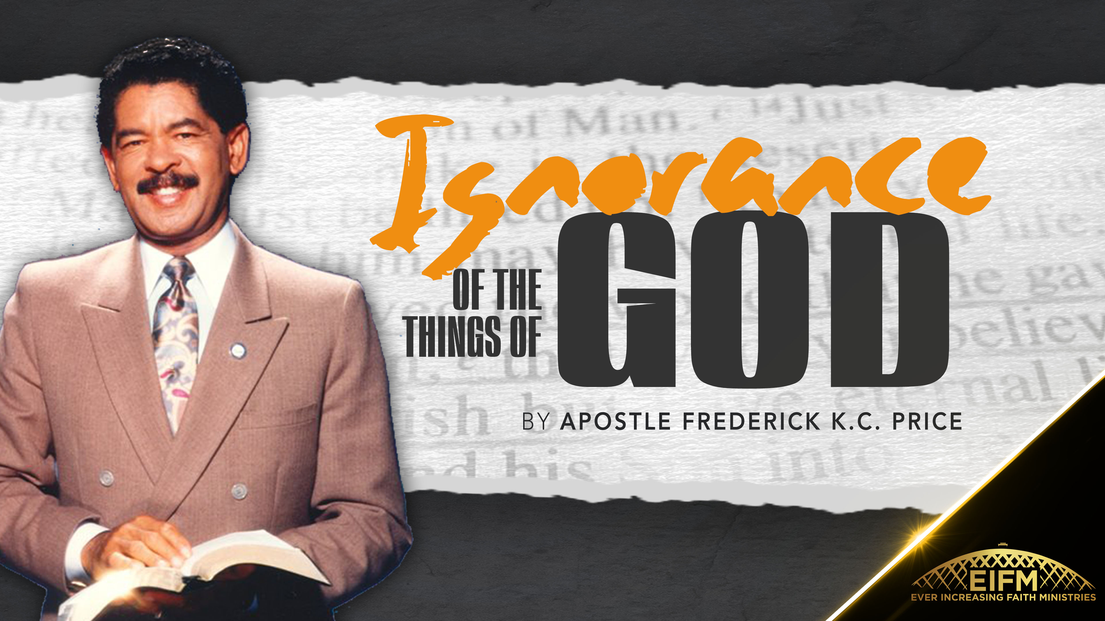 Ignorance of the Things of God FP107