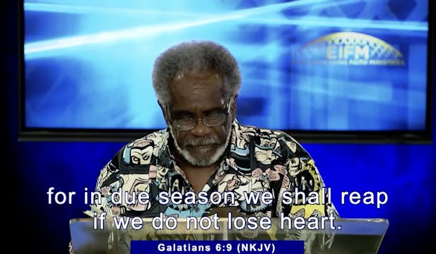 God's Time and Season -Wednesday Even...