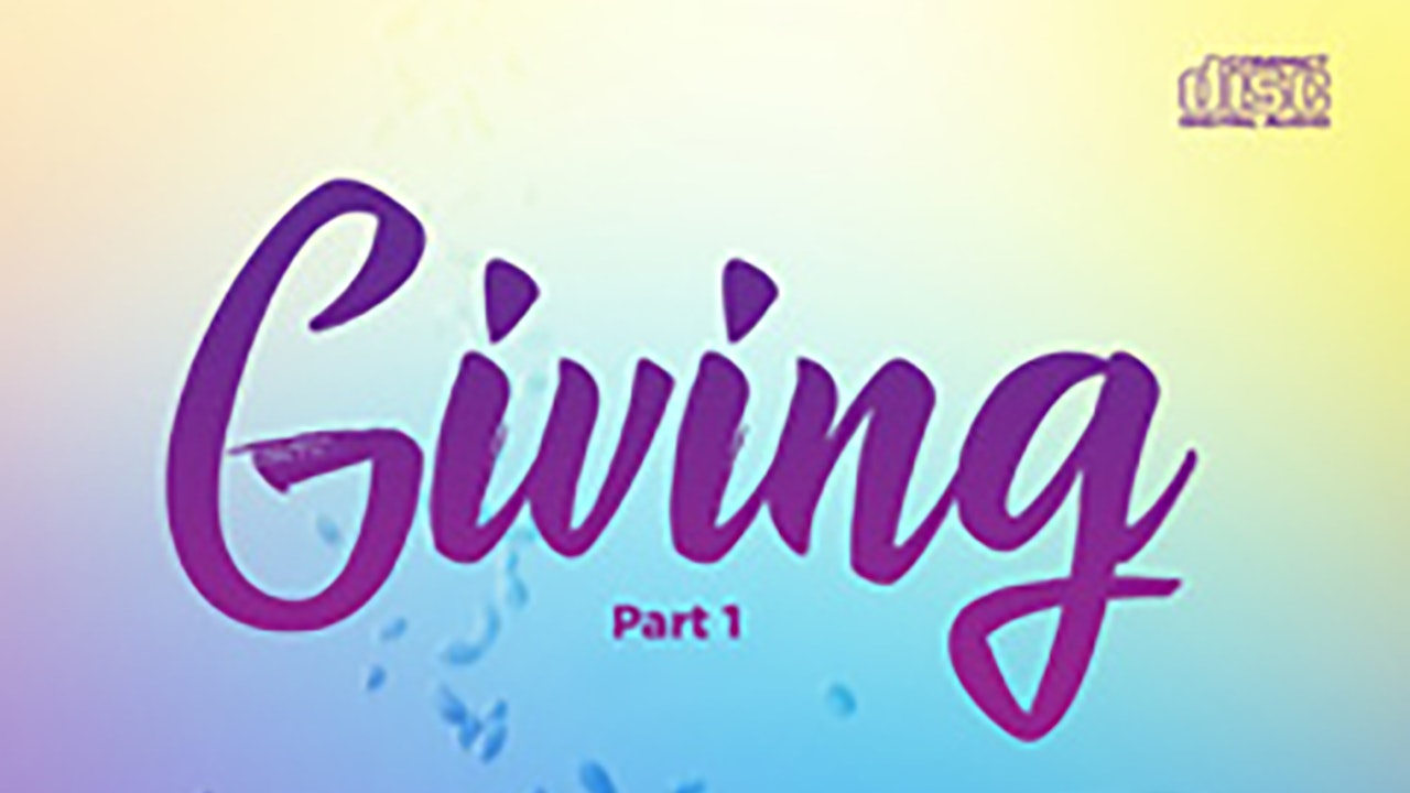 Giving - Pastor Fred Price Jr.