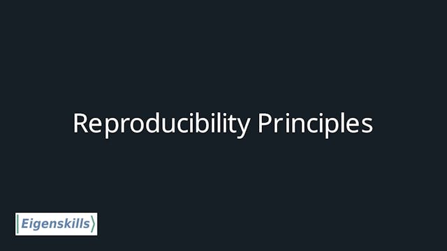 [PSRW] 1. Reproducibility Principles