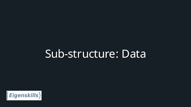 [PSRW] 3. Sub-structure: Data