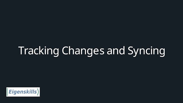 [PSRW] 7. Tracking Changes and Syncing