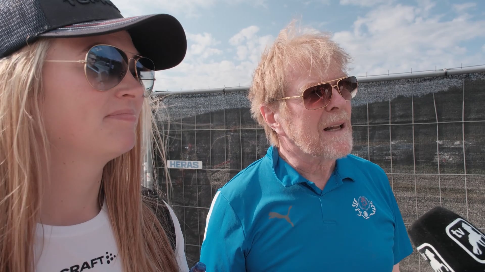 Viðtal við Heklu og Sigurbjörn eftir fyrsta dag