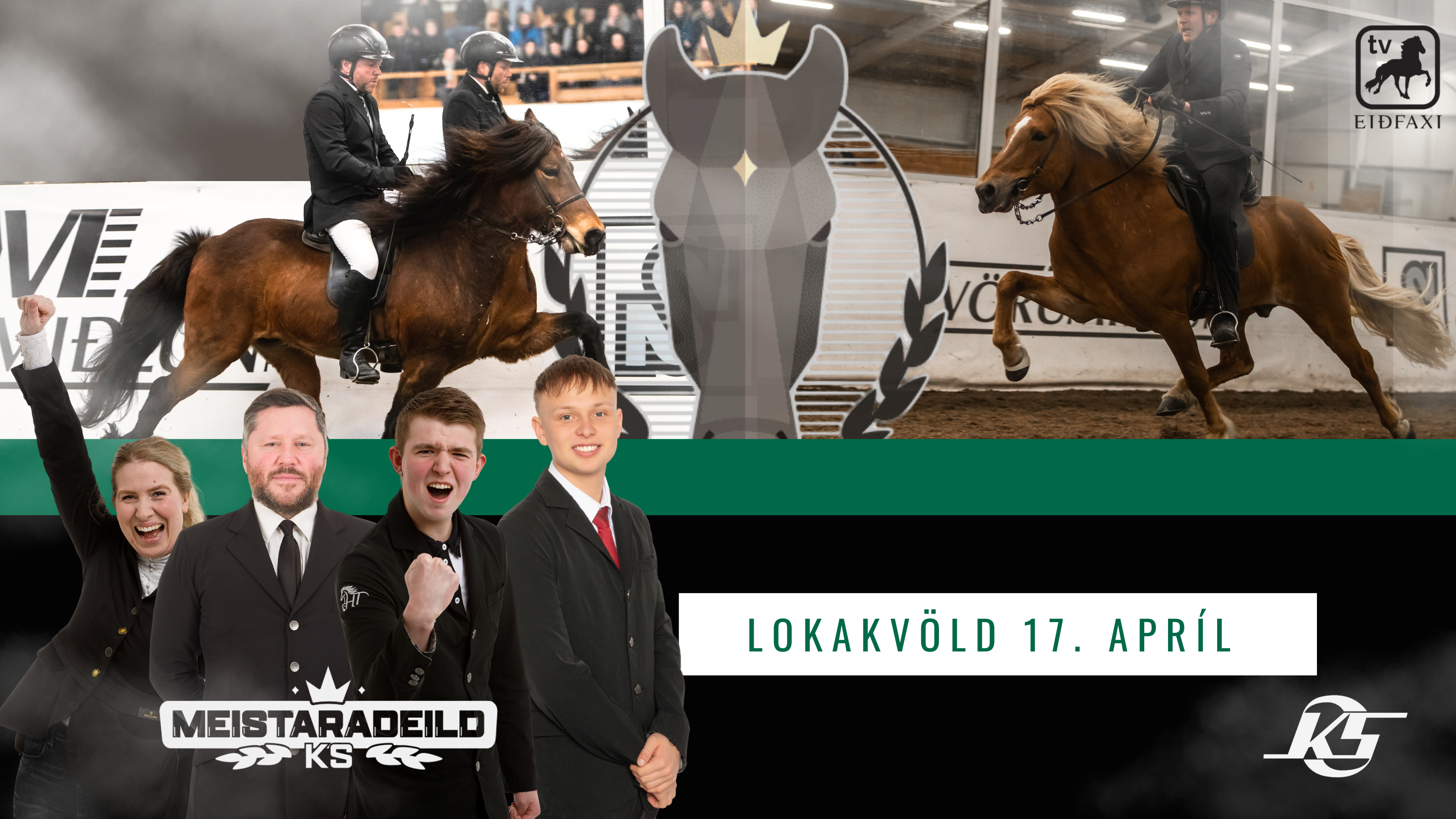 17. apríl Meistaradeild KS - Tölt T1 og skeið