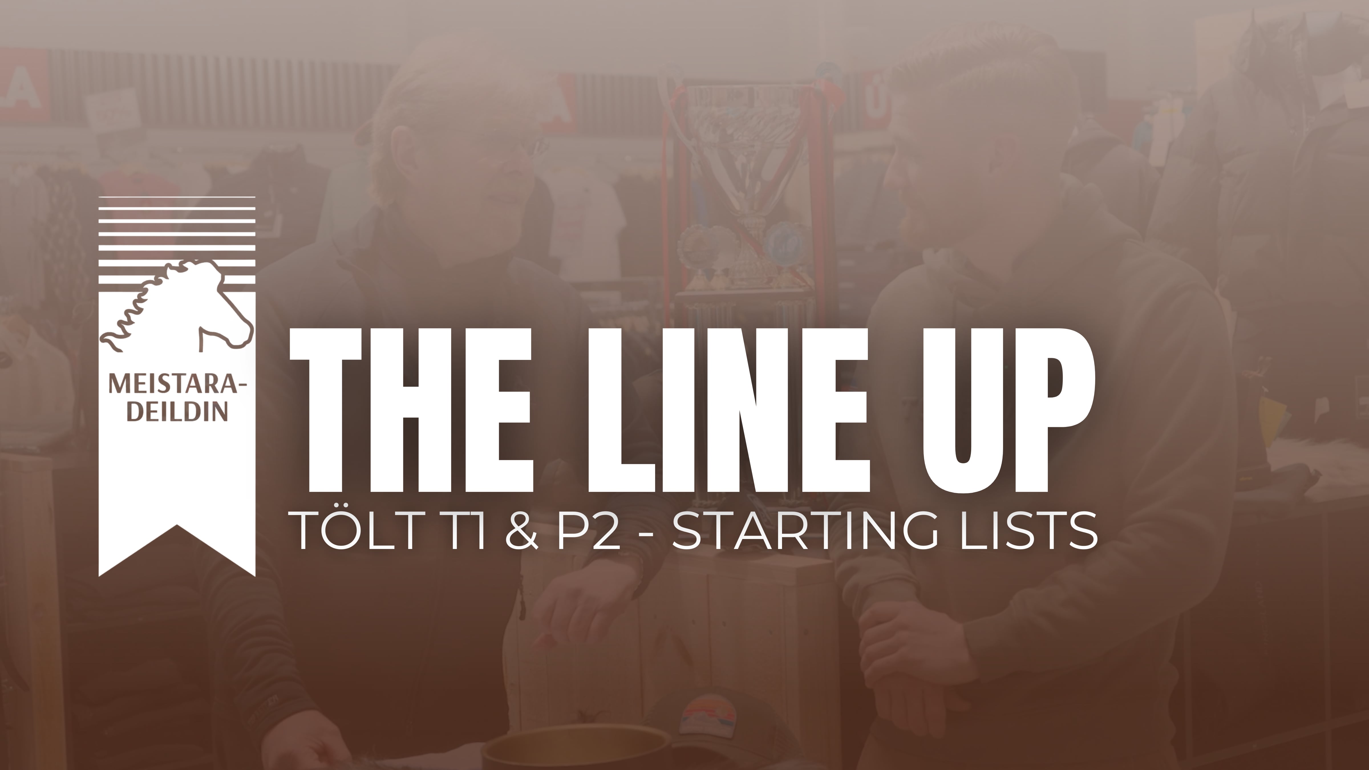 Dregið í ráslista T1 & Pace - Meistaradeild 2026