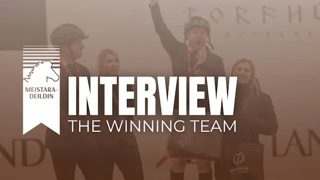 Viðtal við sigurlið F1 Hjarðartún - M...