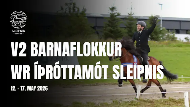 V2 Barnaflokkur forkeppni - WR Íþrótt...
