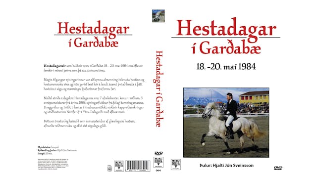 Hestadagar í Garðabæ 1984