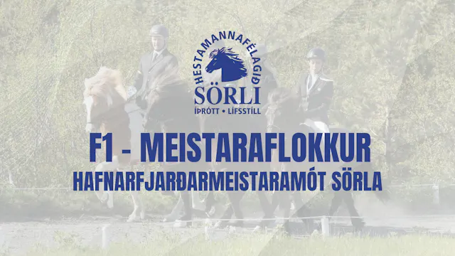 F1 Meistaraflokkur - Hafnarfjarðarmei...