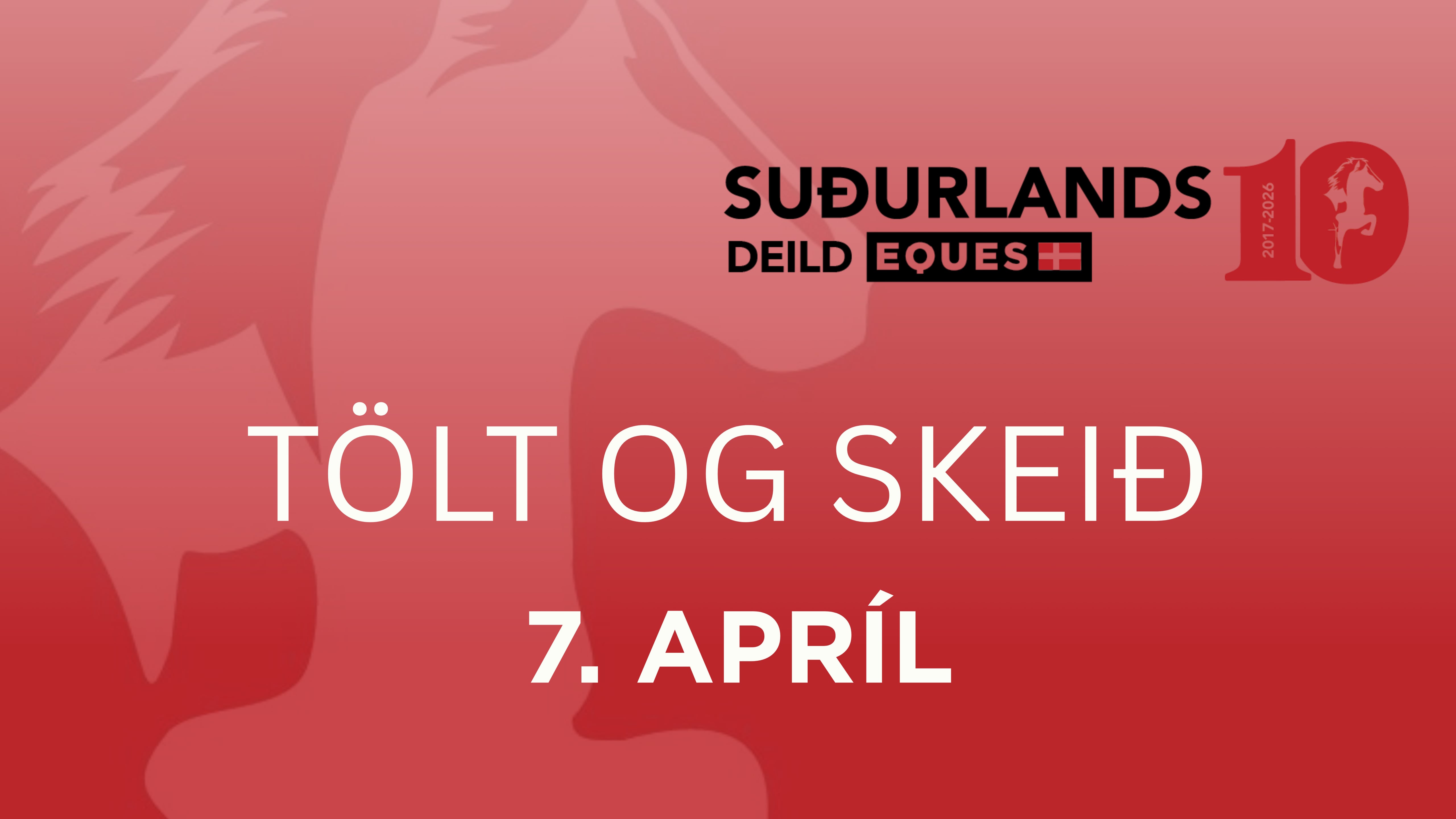 Tölt og skeið - Suðurlandsdeild Eques