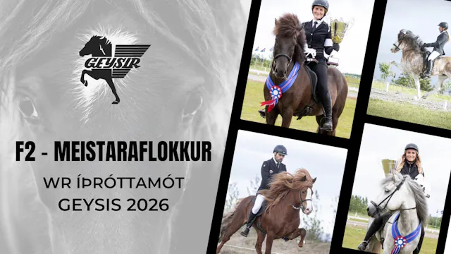 F2 Meistaraflokkur - WR Íþróttamót Ge...