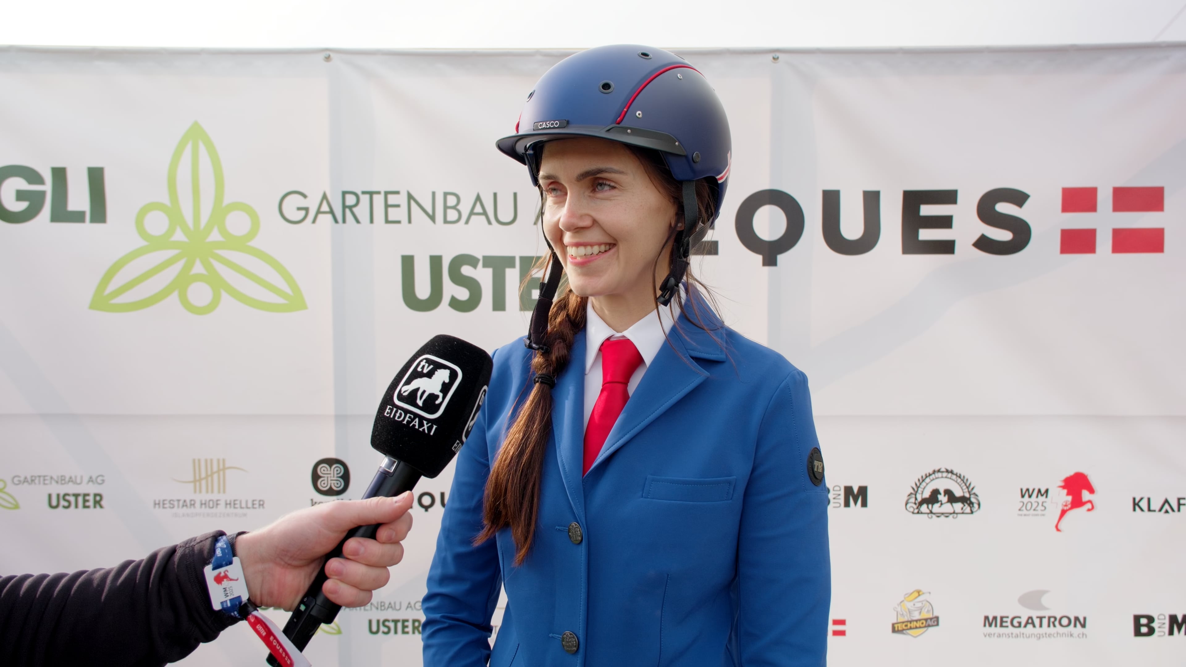 Aðalheiður Anna eftir T2 forkeppni á HM´25