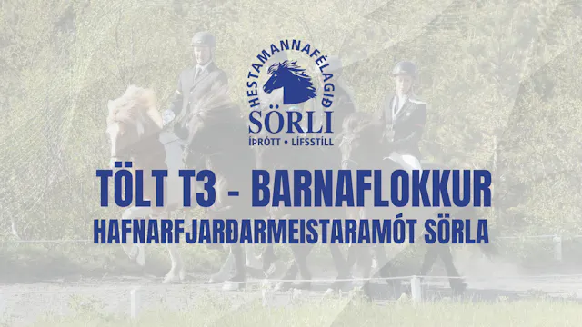 T3 Barnaflokkur - Hafnarfjarðarmeista...