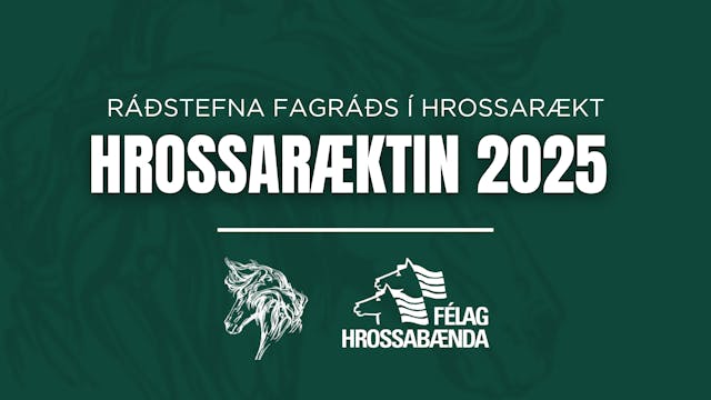 Hrossaræktin - 2025