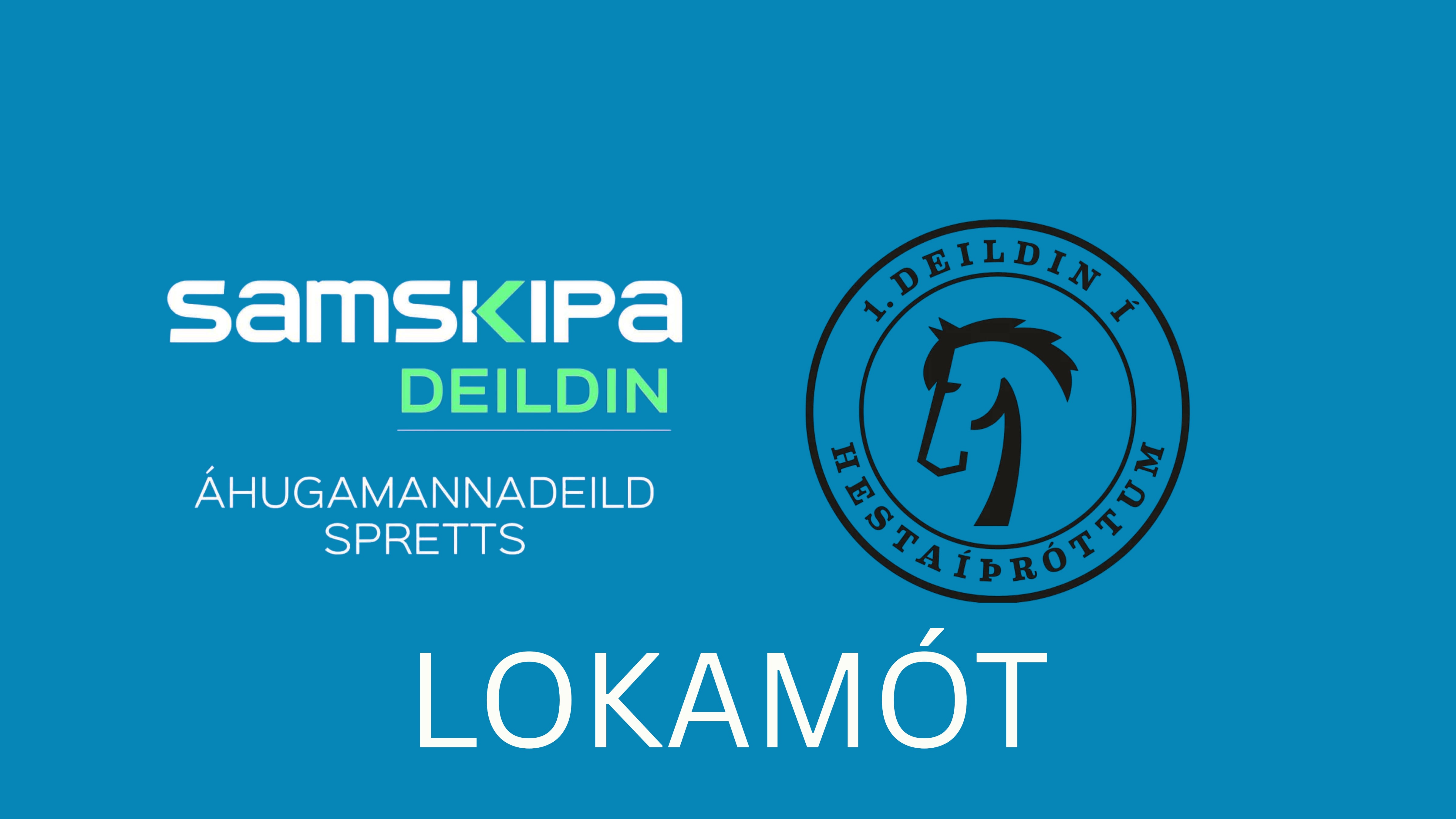 Gæðingaskeið og 100 m skeið - 1.deild Hringdu & Áhugamannadeild Spretts
