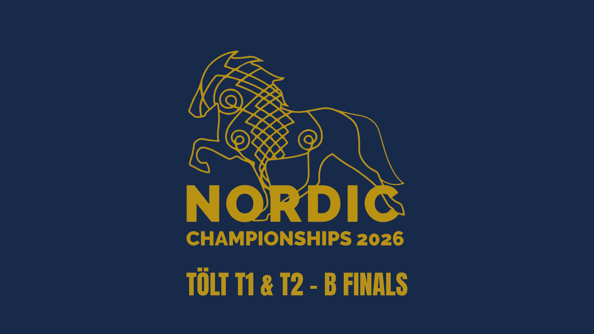B finals T2YR, T2S, T1J, T1YR,  T1S - The Nordic Championships