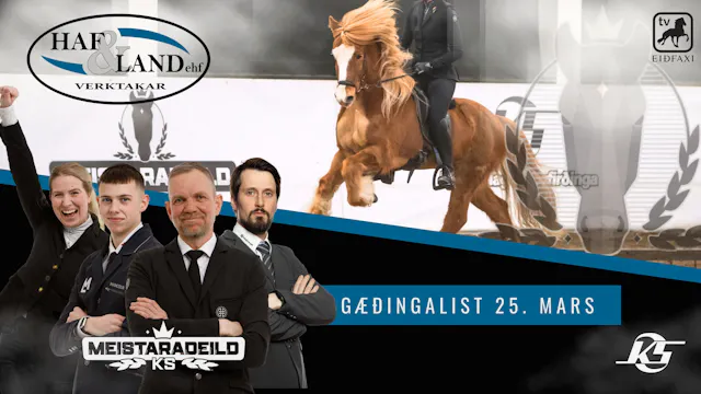 GL Gæðingalist - Meistaradeild KS