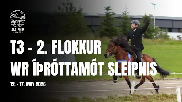 T3 2. flokkur - WR Íþróttamót Sleipnis