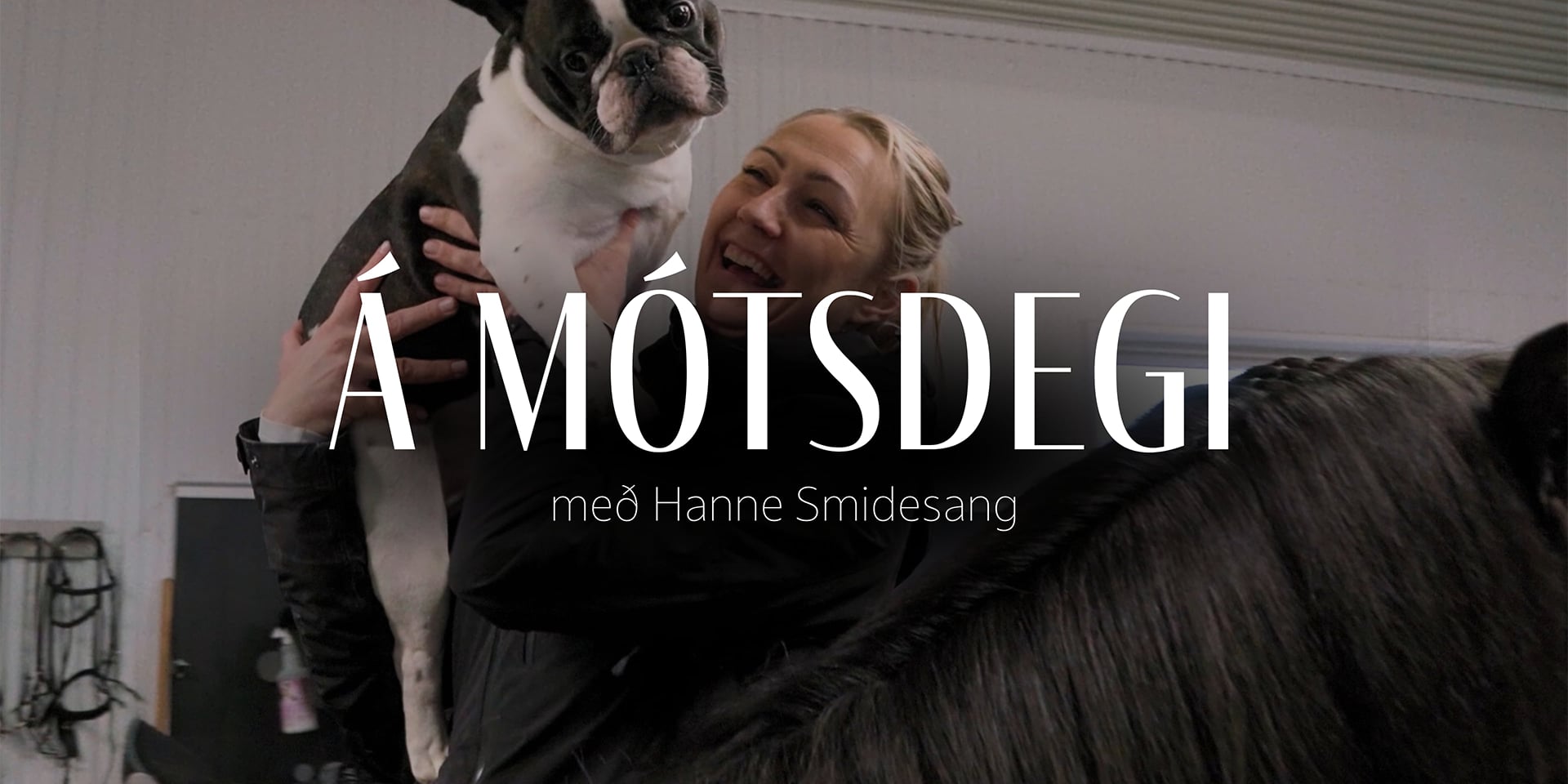 Á mótsdegi með Hanne Smidesang