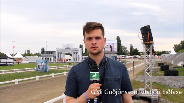 Gísli Guðjónsson á Heimsmeistaramóti ...