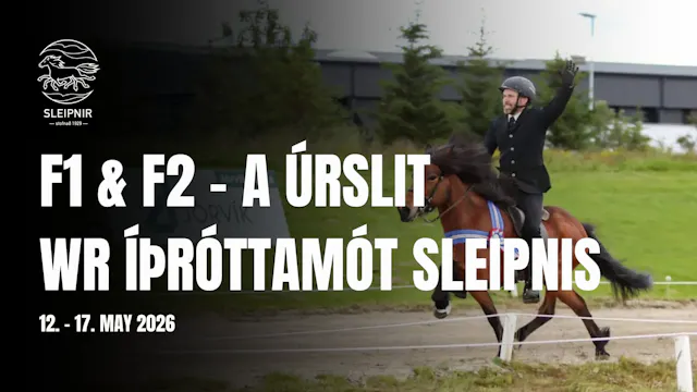 F1 & F2 A úrslit - WR Íþróttamót Slei...