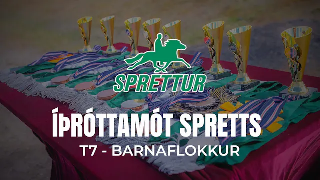 T7 Barnaflokkur - Opið íþróttamót Spr...