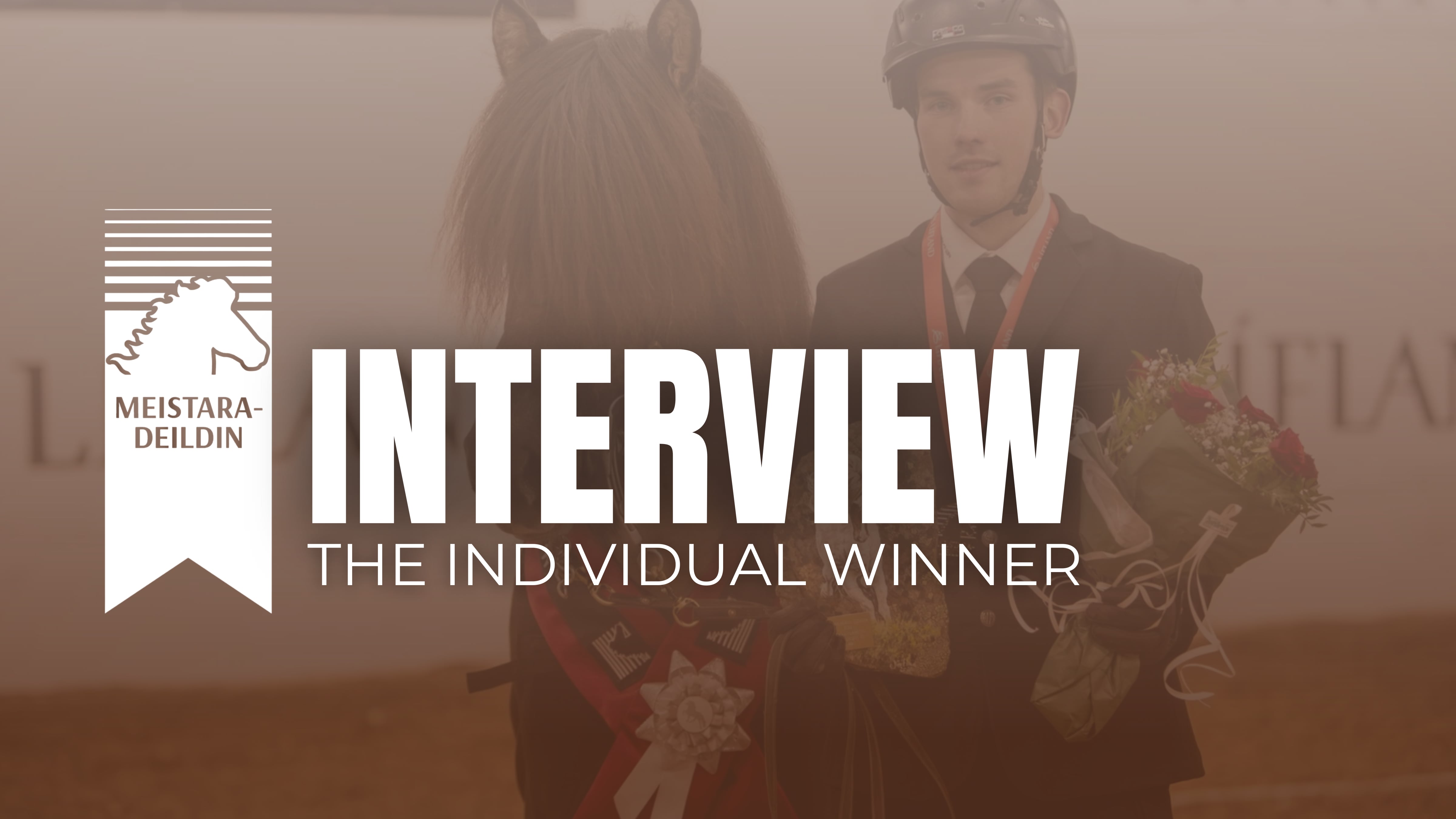 Viðtal við sigurvegara F1 Þorgeir Ólafsson - Meistaradeild Líflands 2026