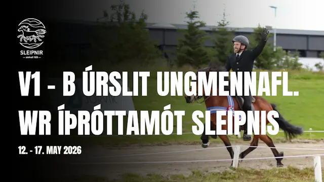 V1 B úrslit Ungmennaflokkur - WR Íþró...