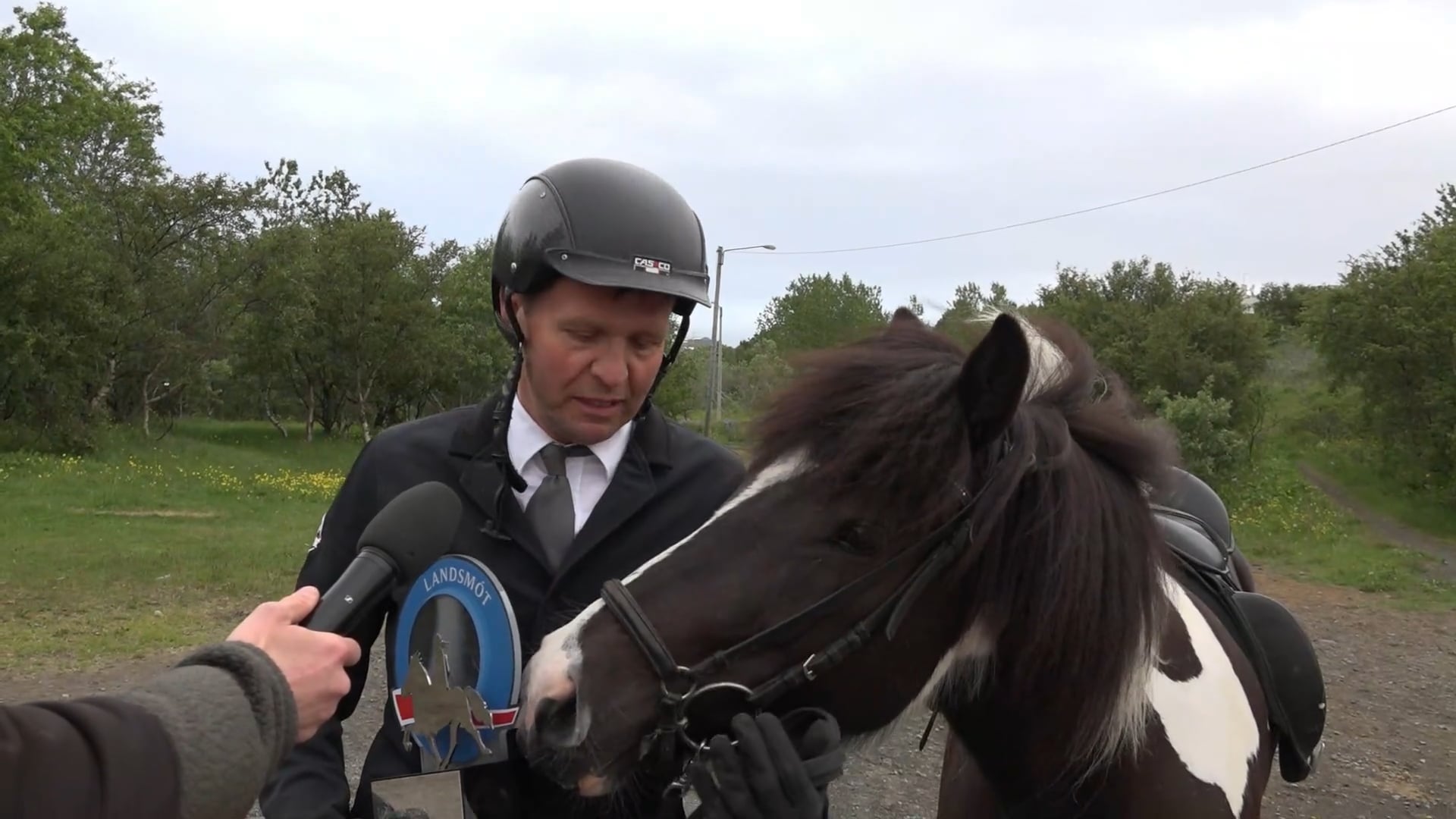 LM´24 Hinrik Bragason sigurvegari í Gæðingaskeiði