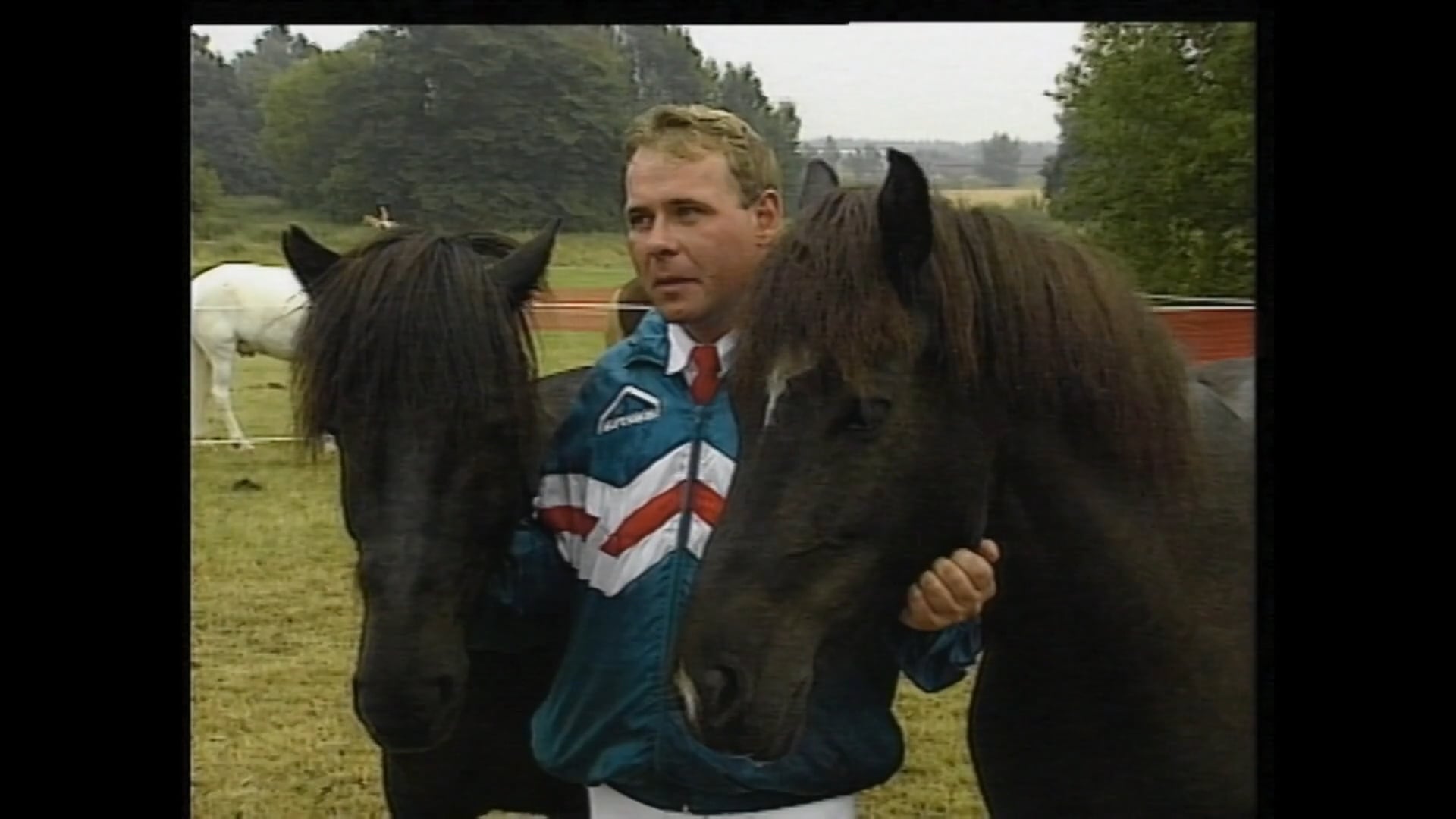 Fréttaskot frá HM 1991 í Svíþjóð