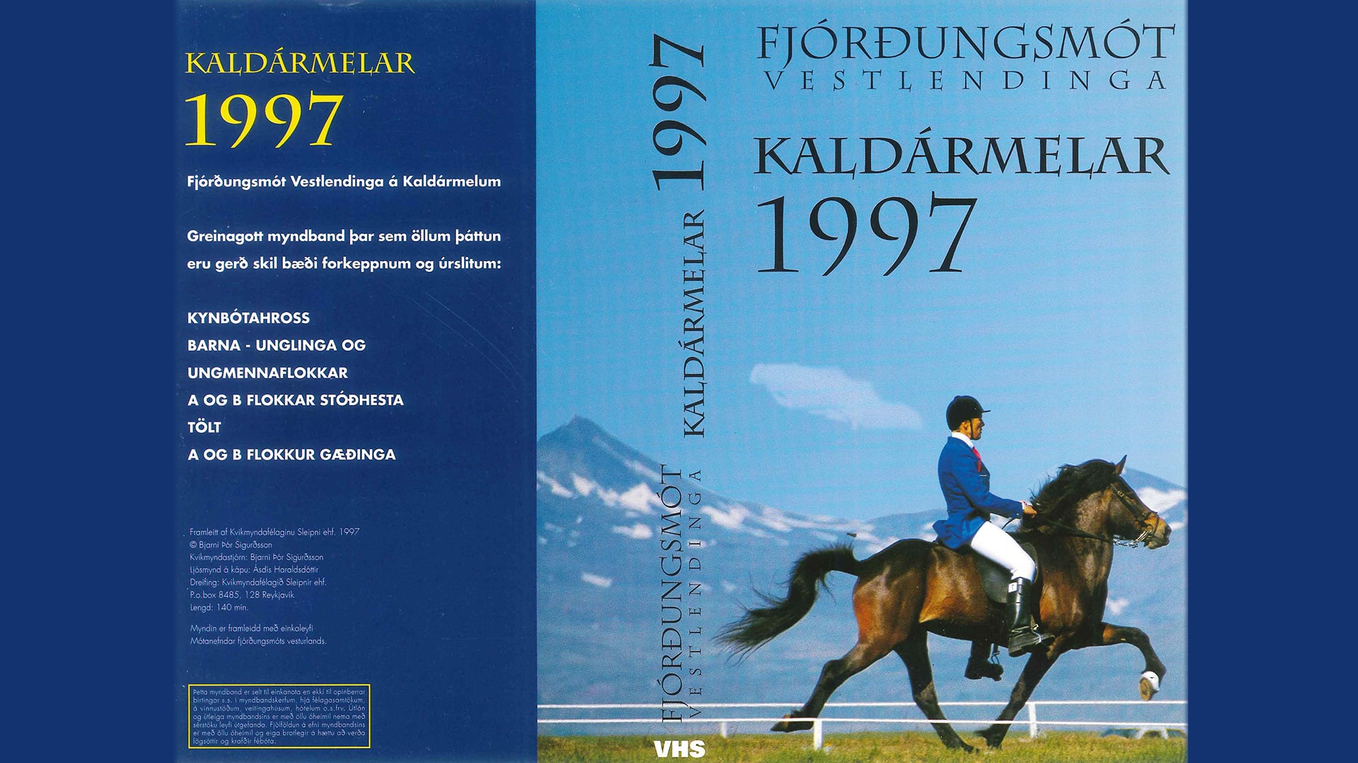 Fjórðungsmót á Kaldármelum 1997