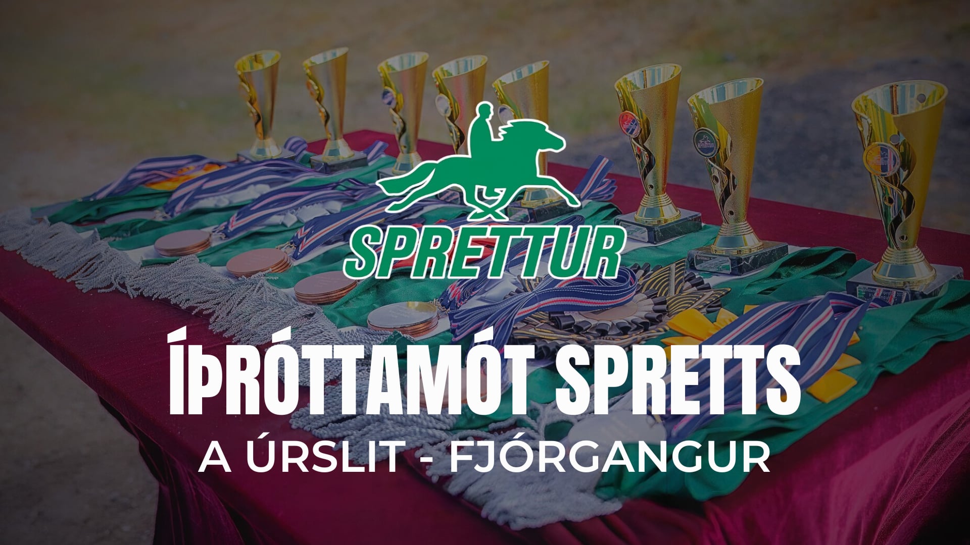 A úrslit Fjórgangur - Opið íþróttamót Spretts