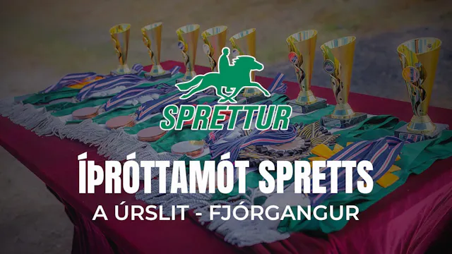 A úrslit Fjórgangur - Opið íþróttamót...